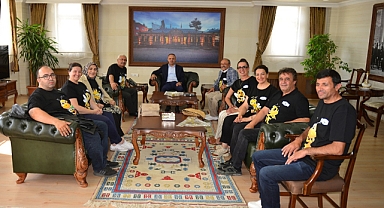 Başkan Enver Yıldırım, Vali Öner’i ziyaret etti