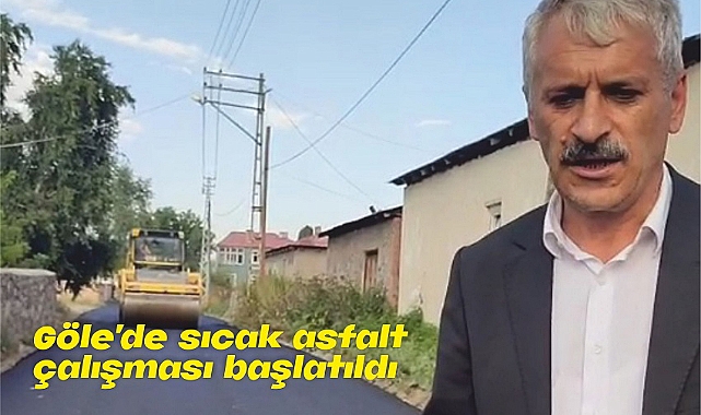 Başkan Gültekin: Göle’de hiç kimsenin ayağı artık çamura değmeyecek