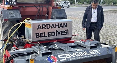 Belediye temizlik ekipmanlarına bir yenisini daha ekledi