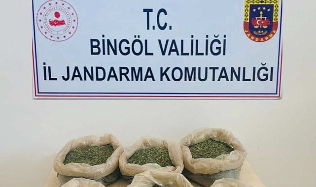 Bingöl'de 3 kilo esrar ele geçirildi