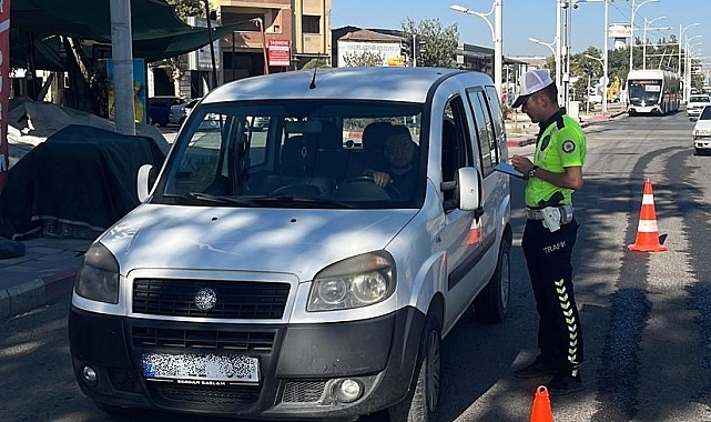 Bir haftada 3 bin 896 sürücüye ceza