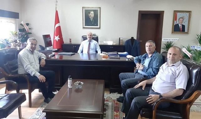 CHP örgütü, Genel Sekreter Emin'i ziyaret etti