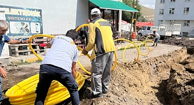 Çıldır'daki altyapı çalışmaları bitme aşamasına geldi