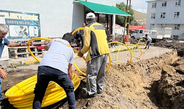 Çıldır'daki altyapı çalışmaları bitme aşamasına geldi