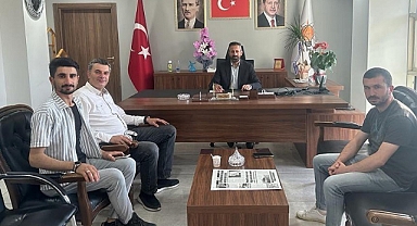 Çoban'dan, AK Partiye hayırlı olsun ziyareti