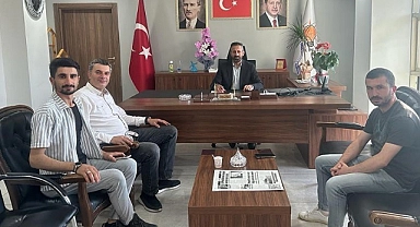 Çoban'dan, AK Partiye hayırlı olsun ziyareti