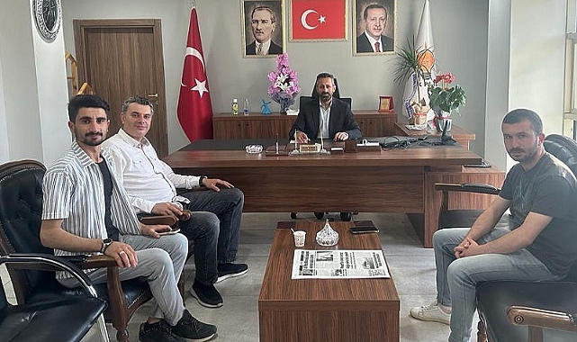 Çoban'dan, AK Partiye hayırlı olsun ziyareti