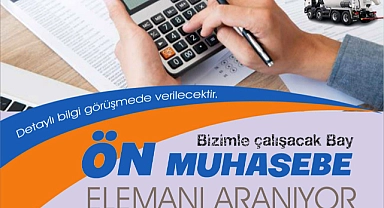 DENEYİMLİ MUHASEBECİ ALINACAK