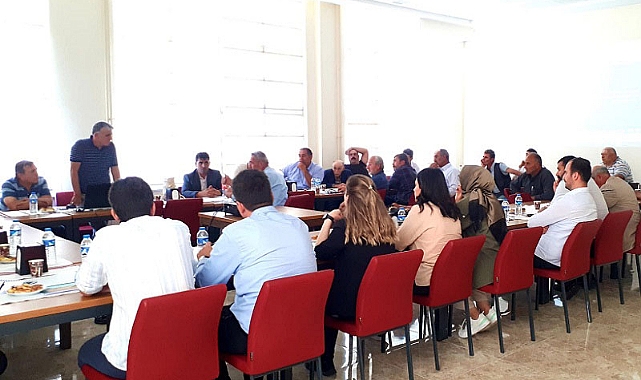 DSİ, köy muhtarlarıyla toplantı yaptı