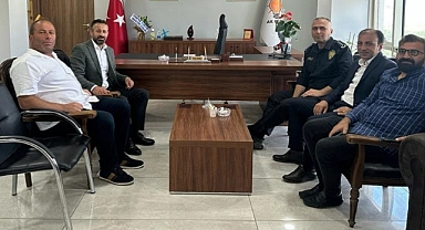 Emniyet Müdürü Hayal'den, Ak Partiye veda ziyareti