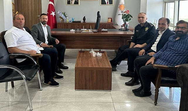Emniyet Müdürü Hayal'den, Ak Partiye veda ziyareti