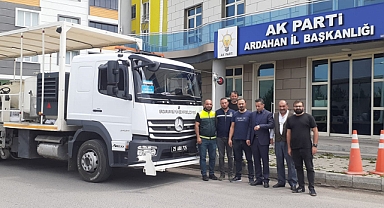 Erzurum B. Belediyesinden hastane yolu için araç desteği