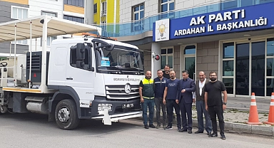 Erzurum B. Belediyesinden hastane yolu için araç desteği