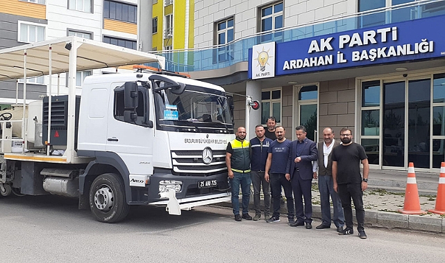 Erzurum B. Belediyesinden hastane yolu için araç desteği