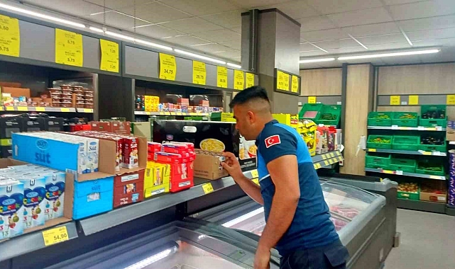 Gıda denetimi yapıldı