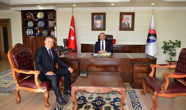 İl Emniyet Müdürü Şener, Vali Öneri ziyaret etti