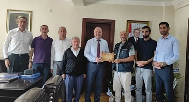 İlim Yayma Cemiyetinden Genel Sekretere hayırlı olsun ziyareti