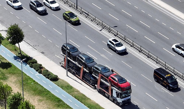 İstanbul’a tırlarla Togg geldi