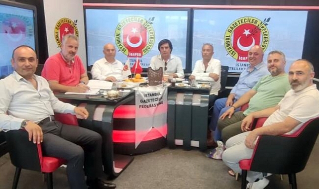 İstanbul Gazeteciler Federasyonu yeni döneme hazır