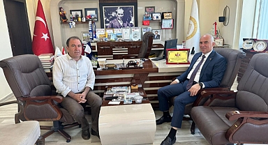 Kaçkar Gümrük ve Dış Ticaret Bölge Müdürü Başaran’dan Başkan Demirciye ziyaret