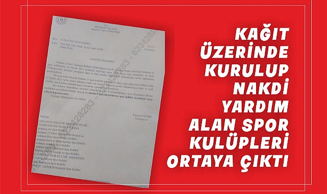 Faal olmayan kulüplere ayni ve nakdi yardım yapıldı mı?
