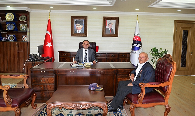 Kore Gazisi’nden Vali Öner’e ziyaret