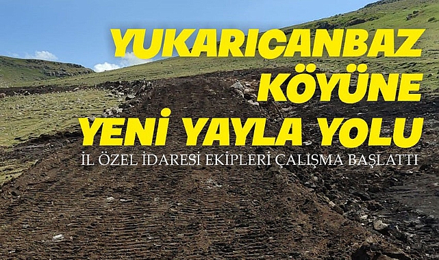 Köylülerin yol talebi sonrası çalışma başladı