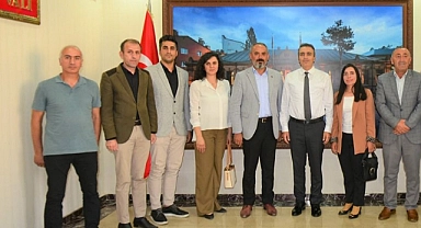 Memur-Sen’den Vali Çiçek’e hayırlı olsun ziyareti