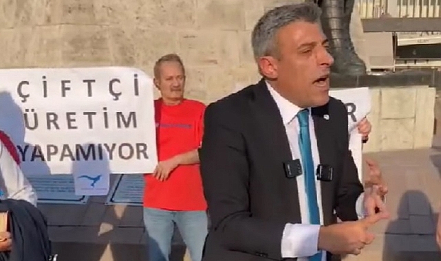 Öztürk yılmaz, Ulus meydanında zamları protesto etti