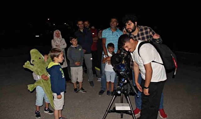 Perseid meteor yağmuru, Üniversitede heyecanla izlendi