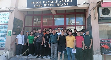 Posoflu gençler Peri bacalarını gezecek