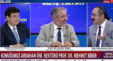 Rektör Biber, ÜLKE TV’ye ARÜ’yü Anlattı