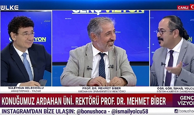 Rektör Biber, ÜLKE TV’ye ARÜ’yü Anlattı