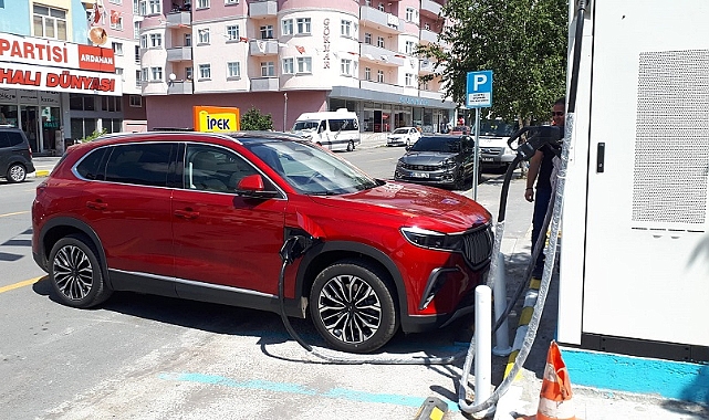 TOOG, Ardahan'da şarj edilirken görüntülendi