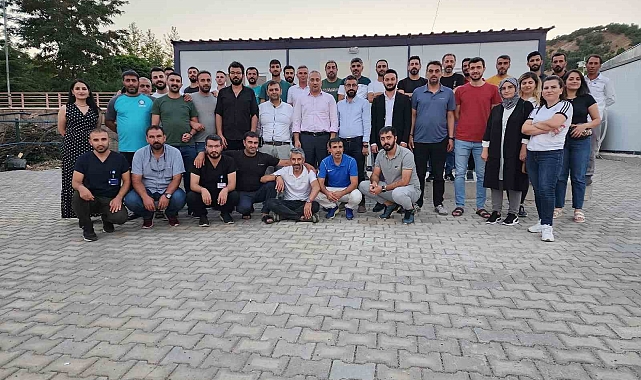 UMKE personellerine teşekkür belgesi verildi