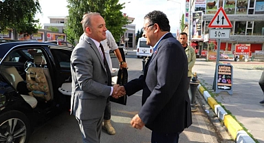 Vali Öner’den Başkan Demir’e veda ziyareti