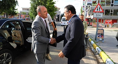 Vali Öner’den Başkan Demir’e veda ziyareti