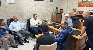 Vekil Koç, hemşerilerinin yanında