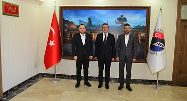 Vekil Koç'tan Vali Çiçek'e ziyaret