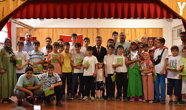 Yaz Kur'an Kursu kapanış programı gerçekleştirildi