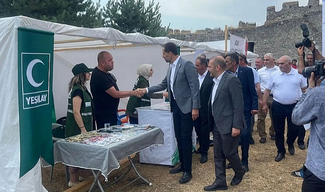 Yeşilay, Festivali fırsata çevirdi
