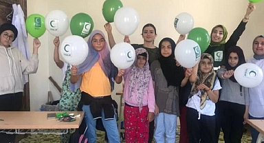 Yeşilay, Kuran Kursu öğrencilerini ziyaret etti