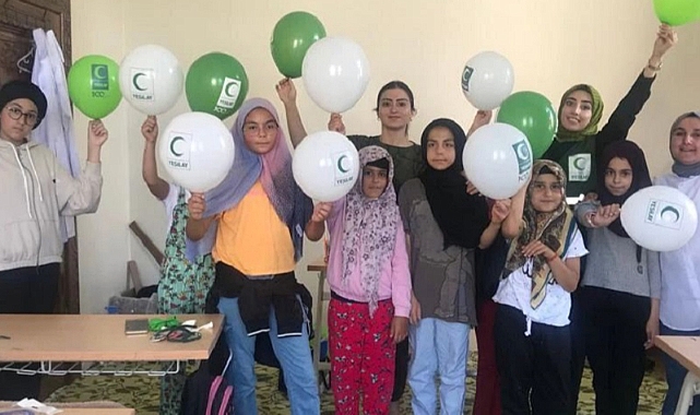 Yeşilay, Kuran Kursu öğrencilerini ziyaret etti