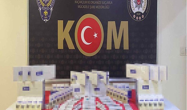 45 adet kaçak büyüme hormonu ile botoks iğnesi ele geçildi