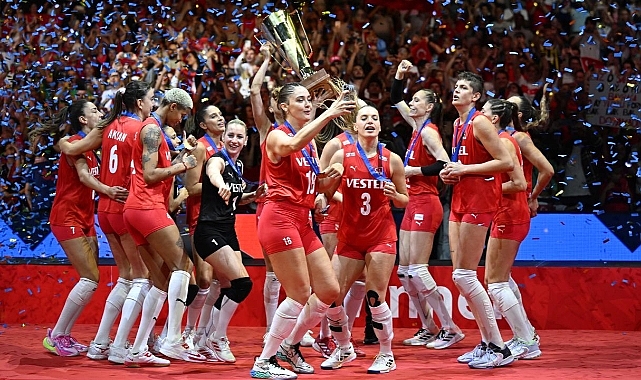 A Milli Kadın Voleybol Takımı Avrupa Şampiyonu!
