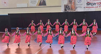 Kulüpler Arası Halk Oyunları Bölge Yarışması yapıldı