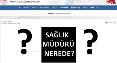 Ardahan il sağlık müdürü nerede?