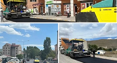 Asfalt çalışmalarında sona gelindi