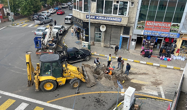Altyapı onarımı esnafı mağdur etti
