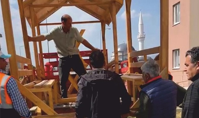 Belediye, TOKİ’yi yeni kamelyalarla donattı
